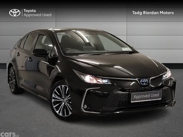 Toyota Corolla Saloon, Petrol Hybrid, 2025, Black
