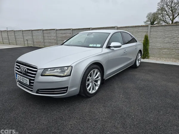 Audi A8 Saloon, Diesel, 2012, Silver