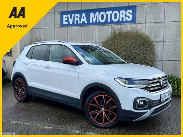 Volkswagen T-Cross SUV, Petrol, 2020, White