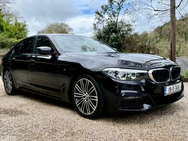 BMW 5-Series Saloon, Diesel, 2019, Black