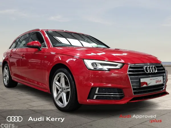 Audi A4 Estate, Diesel, 2017, Red