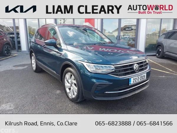 Volkswagen Tiguan Estate, Diesel, 2021, Blue