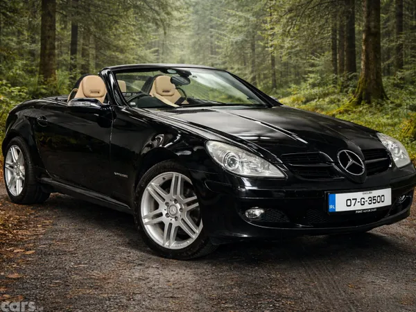 Mercedes-Benz SLK Convertible, Petrol, 2007, Black
