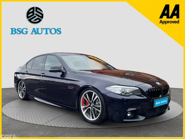 BMW 5-Series Saloon, Diesel, 2016, Black