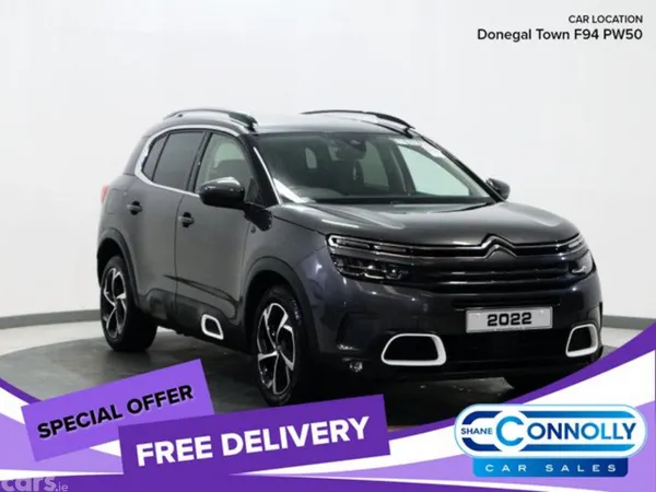 Citroen C5 Aircross SUV, Petrol Hybrid, 2022, Grey