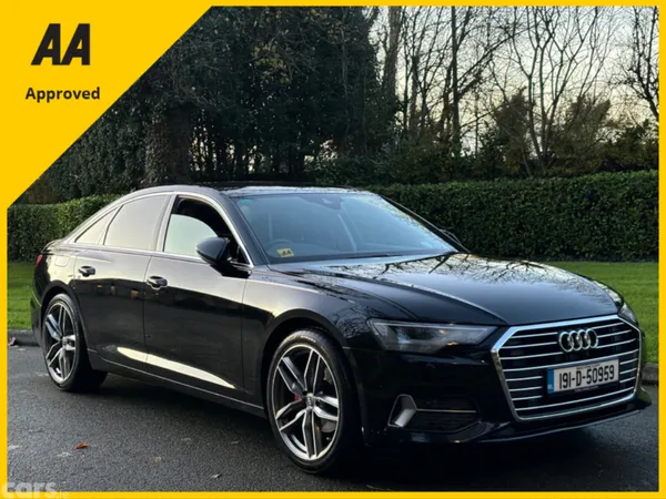 Audi A6 Saloon, Diesel, 2019, Black