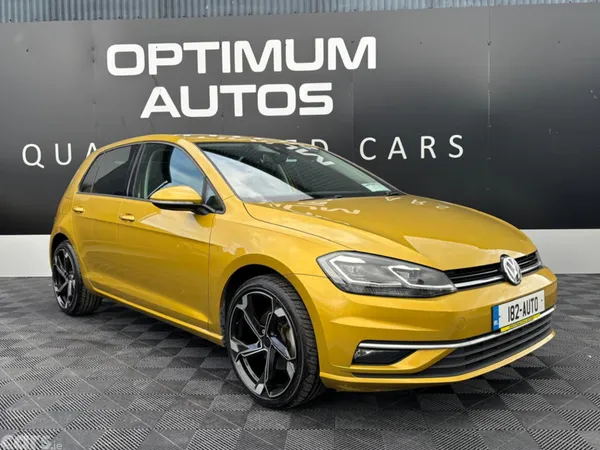 Volkswagen Golf Hatchback, Petrol, 2018, Gold