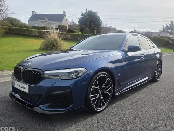 BMW 5-Series Saloon, Diesel, 2021, Blue