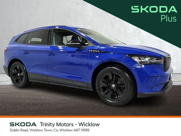 Skoda Enyaq SUV, Electric, 2024, Blue