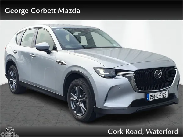 Mazda CX-60 SUV, Petrol Plug-in Hybrid, 2026, Silver