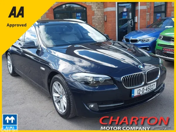 BMW 5-Series Estate, Diesel, 2012, Blue