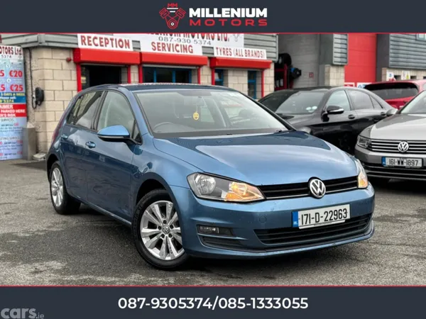 Volkswagen Golf Hatchback, Diesel, 2017, Blue