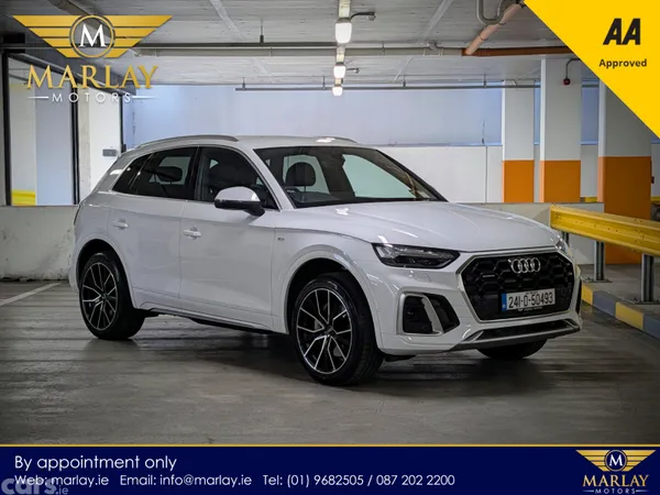 Audi Q5 SUV, Petrol Plug-in Hybrid, 2024, White