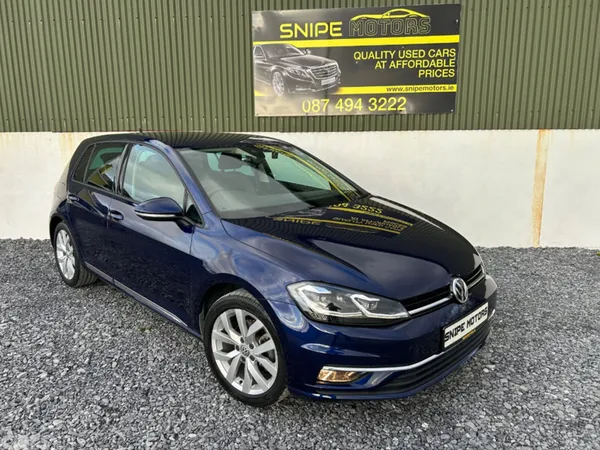 Volkswagen Golf Hatchback, Petrol, 2018, Blue