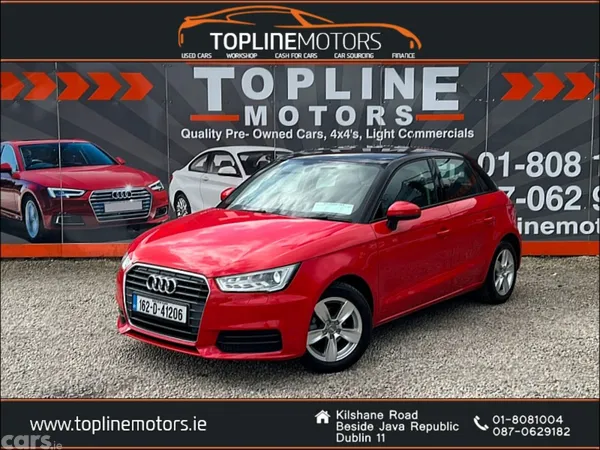 Audi A1 Hatchback, Petrol, 2016, Red