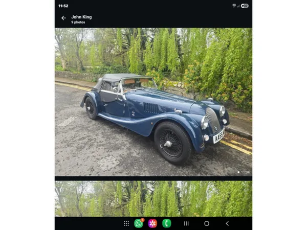 Morgan 4/4 Convertible, Petrol, 2012, Blue