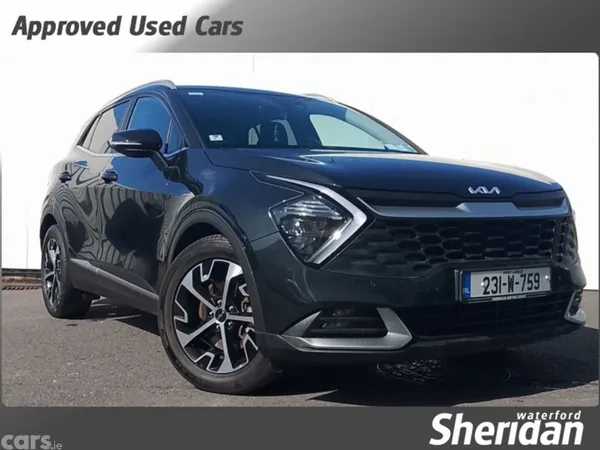 Kia Sportage SUV, Diesel Hybrid, 2023, Black