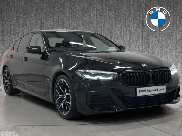 BMW 5-Series Saloon, Diesel, 2022, Black
