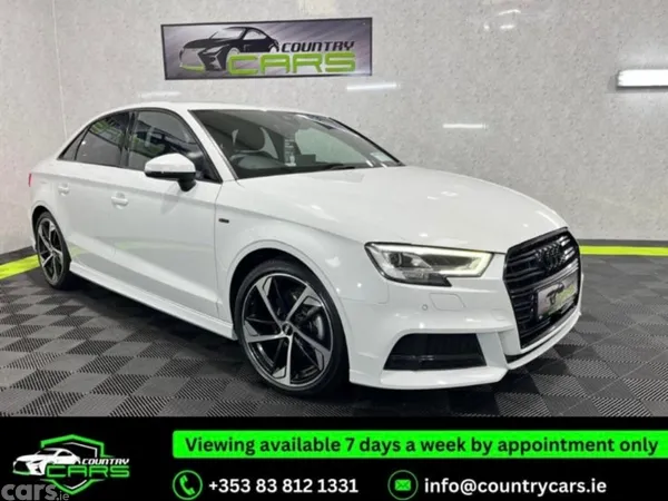 Audi A3 Saloon, Petrol, 2019, White