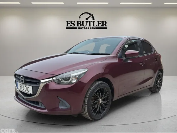 Mazda Demio Hatchback, Petrol, 2016, Red