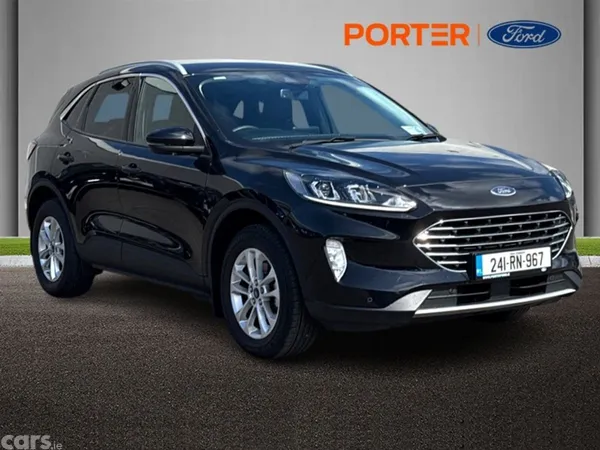 Ford Kuga SUV, Petrol Plug-in Hybrid, 2024, Black