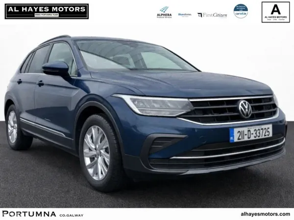 Volkswagen Tiguan SUV, Diesel, 2021, Blue