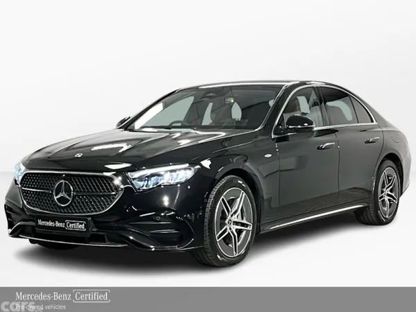 Mercedes-Benz E-Class Saloon, Diesel Plug-in Hybrid, 2025, Black