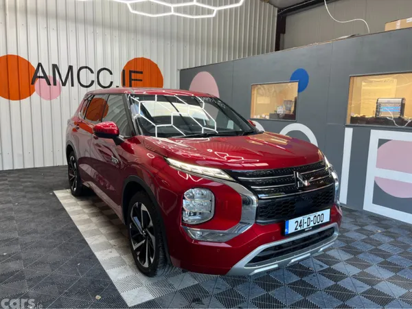 Mitsubishi Outlander SUV, Petrol Plug-in Hybrid, 2024, Red