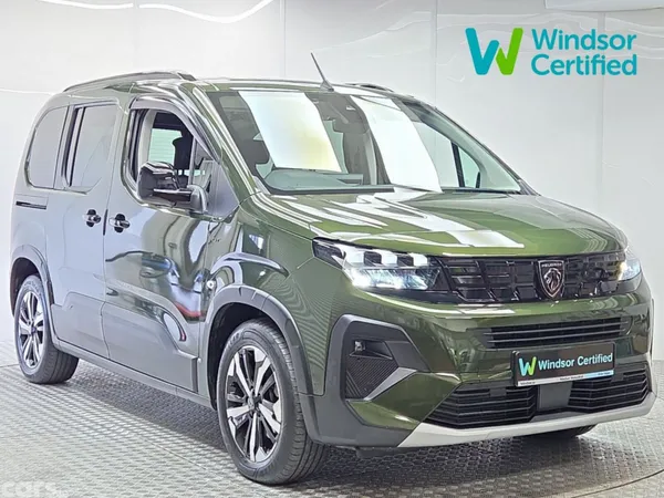 Peugeot e-Rifter MPV, Electric, 2025, Green