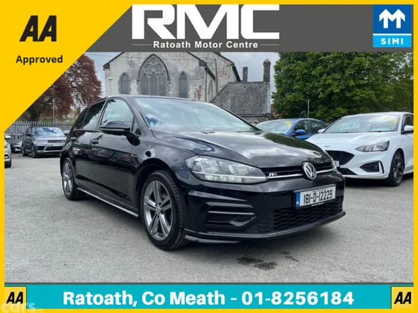Volkswagen Golf Hatchback, Petrol, 2018, Black