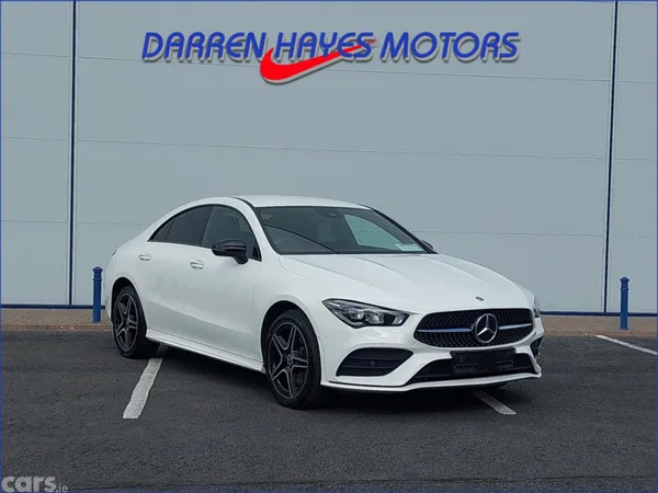 Mercedes-Benz CLA Coupe, Petrol Hybrid, 2022, White