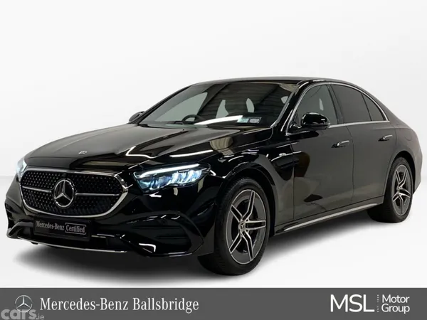 Mercedes-Benz E-Class Saloon, Petrol Plug-in Hybrid, 2026, Black