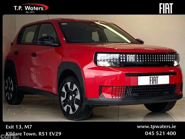 Fiat Grande Panda Hatchback, Petrol Hybrid, 2027, Red