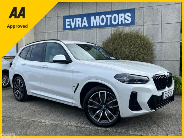 BMW X3 SUV, Petrol Plug-in Hybrid, 2023, White