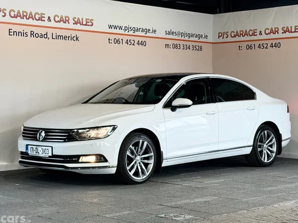Volkswagen Passat Saloon, Diesel, 2017, White