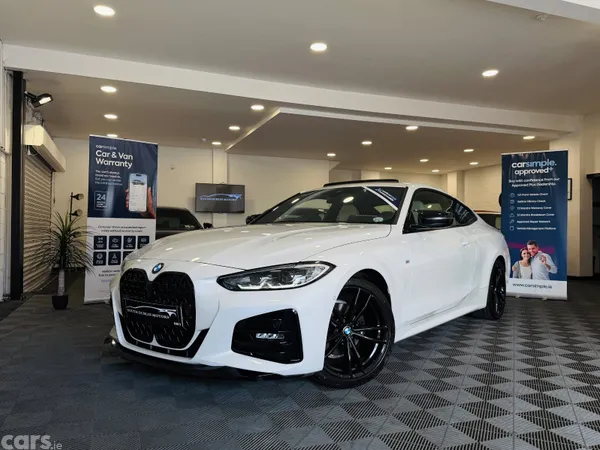 BMW 4-Series Coupe, Diesel, 2022, White