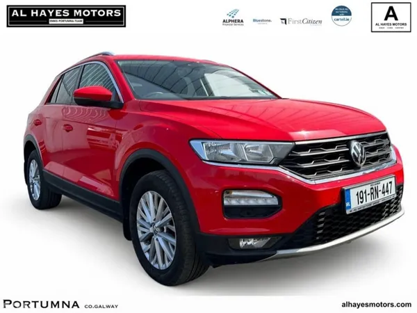 Volkswagen T-Roc SUV, Petrol, 2019, Red