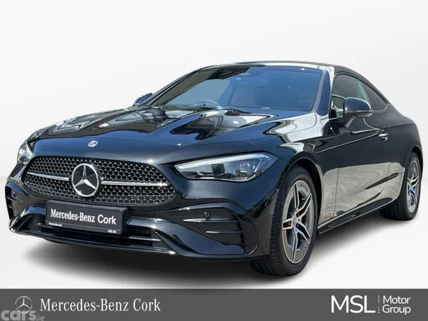 Mercedes-Benz CLE Coupe, Diesel Hybrid, 2026, Black
