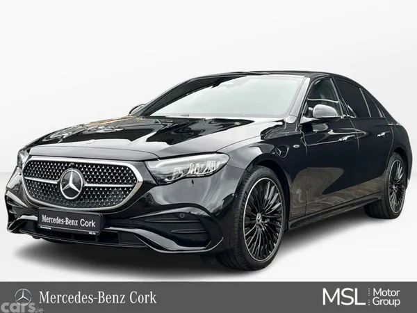 Mercedes-Benz E-Class Saloon, Petrol Hybrid, 2025, Black