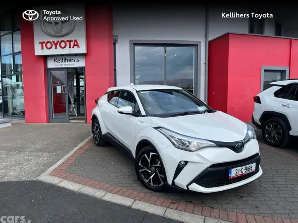 Toyota C-HR SUV, Petrol Hybrid, 2021, White