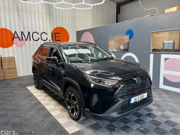 Toyota RAV4 SUV, Petrol Hybrid, 2019, Black