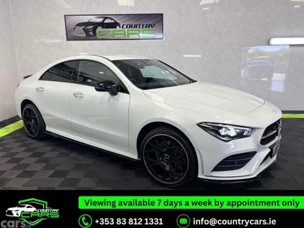Mercedes-Benz CLA Coupe, Petrol Hybrid, 2023, White