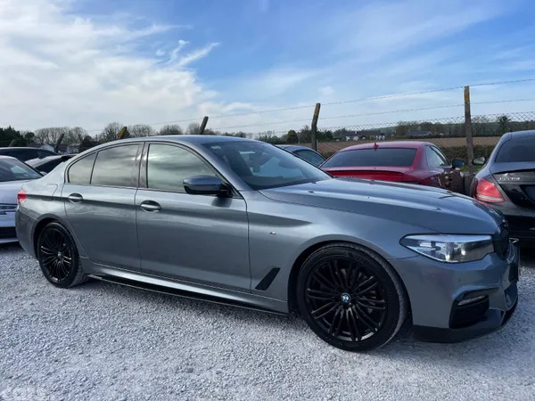 BMW 5-Series Saloon, Diesel, 2018, Blue