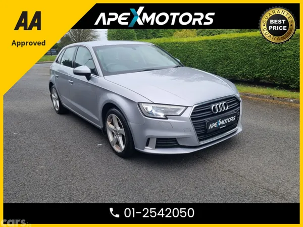 Audi A3 Hatchback, Petrol, 2018, Silver