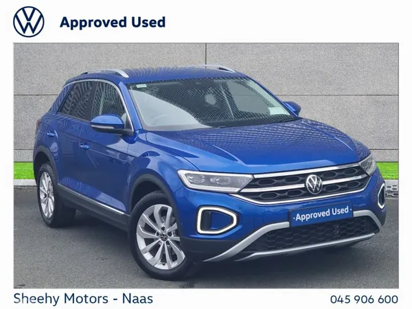 Volkswagen T-Roc SUV, Petrol, 2024, Blue