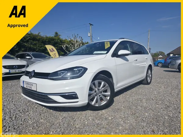 Volkswagen Golf Estate, Petrol, 2017, White