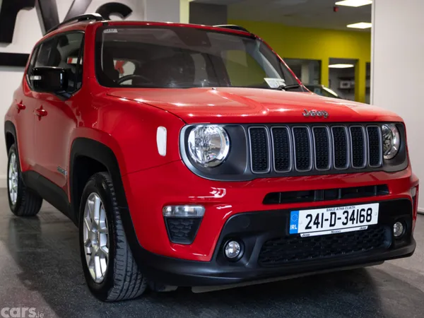Jeep Renegade SUV, Petrol Hybrid, 2024, Red