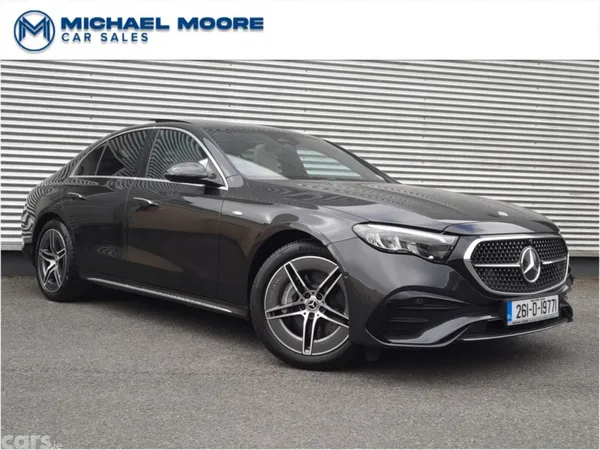Mercedes-Benz E-Class Saloon, Diesel Plug-in Hybrid, 2026, Grey