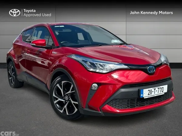Toyota C-HR SUV, Petrol Hybrid, 2021, Red