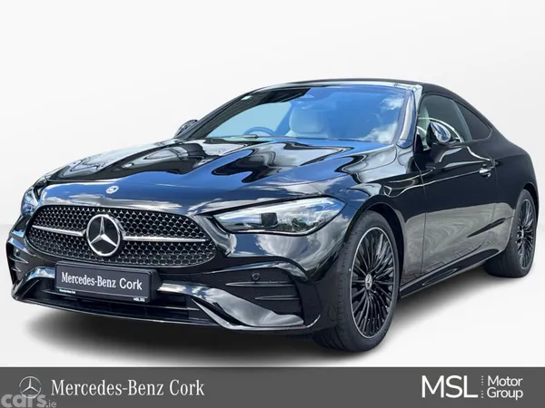 Mercedes-Benz CLE Coupe, Diesel Hybrid, 2026, Black